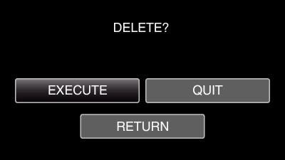 DELETE EXECUTE